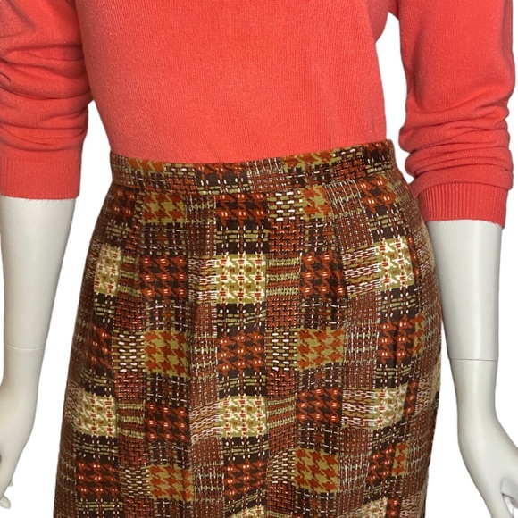 💜 Host Pick Vintage 70s Patchwork Maxi Skirt Size M - Picture 10 of 10